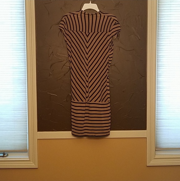 MNG by Mango gathered striped dress - Picture 3 of 6